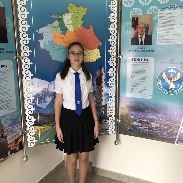 Купрюнина Дина, обучающаяся 8 класса БОУ РА «РКЛ» и РЦ «Алтай.Сириус» стала Победителем Всесибирской открытой олимпиады школьников по математике